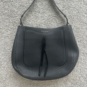 Marc Jacobs Black Textured Shoulder Bag